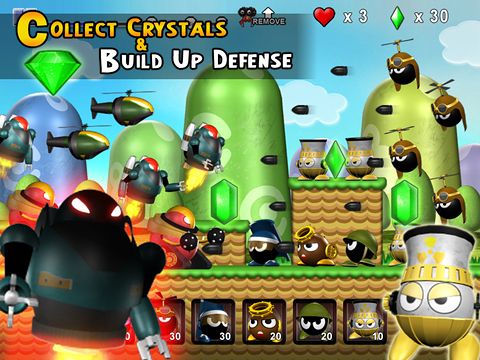 Free Tiny defense - download for iPhone, iPad and iPod.