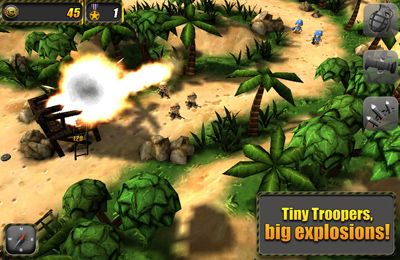 Free Tiny Troopers - download for iPhone, iPad and iPod.