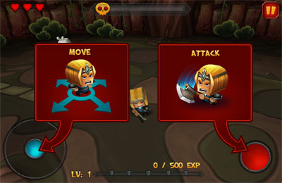 Free Tiny Legends: Crazy Knight - download for iPhone, iPad and iPod.