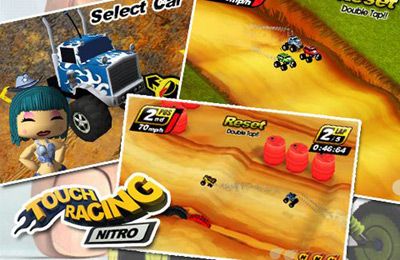 Free Touch Racing Nitro – Ghost Challenge! - download for iPhone, iPad and iPod.