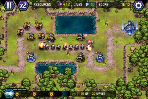 Free Tower defense: Lost Earth - download for iPhone, iPad and iPod.