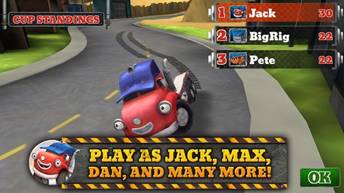 Free Trucktown: Grand prix - download for iPhone, iPad and iPod.