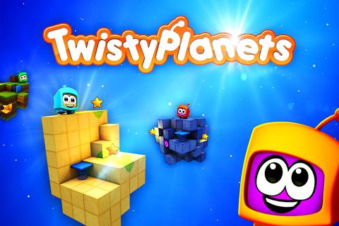 Game Twisty planets for iPhone free download.