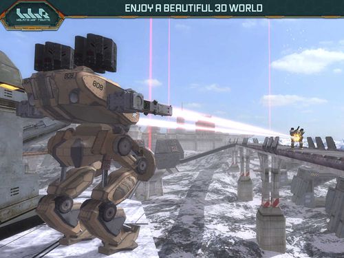 Free Walking war robots - download for iPhone, iPad and iPod.