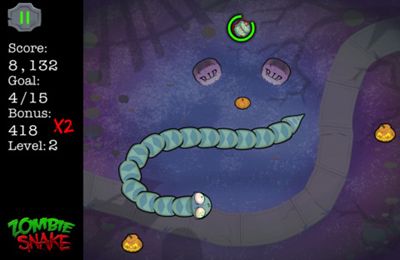 Free Zombie Snake - download for iPhone, iPad and iPod.