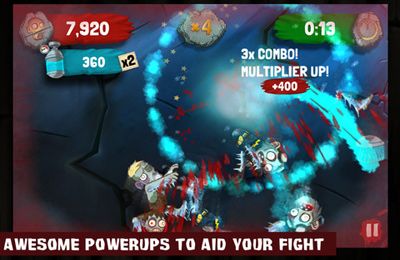 Free Zombie Swipeout - download for iPhone, iPad and iPod.