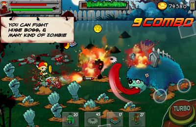Free Zombie&Lawn - download for iPhone, iPad and iPod.