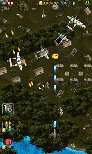 Gameplay screenshots of the 1945 Air strike for iPad, iPhone or iPod.