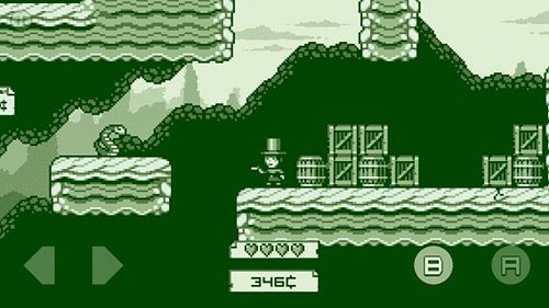 Gameplay screenshots of the 2-bit cowboy for iPad, iPhone or iPod.