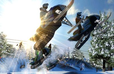 Gameplay screenshots of the 2XL Snocross for iPad, iPhone or iPod.