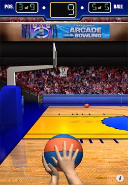 Gameplay screenshots of the 3 Point Hoops Basketball for iPad, iPhone or iPod.
