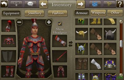 Gameplay screenshots of the 3D MMO Celtic Heroes for iPad, iPhone or iPod.