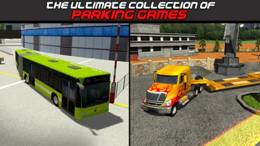 Gameplay screenshots of the 3D Parking simulator compilation: Best of 2014 for iPad, iPhone or iPod.