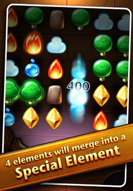 Gameplay screenshots of the 7 Elements for iPad, iPhone or iPod.