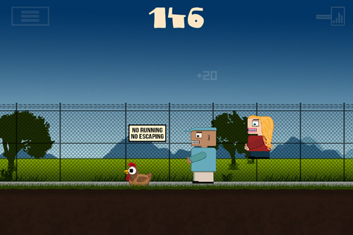 Gameplay screenshots of the 7 lbs of freedom for iPad, iPhone or iPod.