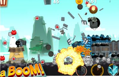 Gameplay screenshots of the a BooM for iPad, iPhone or iPod.