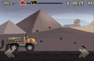 Gameplay screenshots of the Action Truck for iPad, iPhone or iPod.