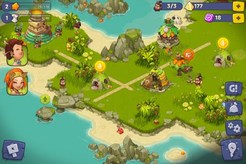 Gameplay screenshots of the Adventure era for iPad, iPhone or iPod.