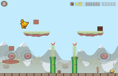 Gameplay screenshots of the Adventures of Kaveman Karl for iPad, iPhone or iPod.