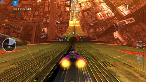 Gameplay screenshots of the AG drive for iPad, iPhone or iPod.