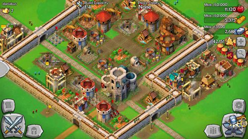 Gameplay screenshots of the Age of empires: Castle siege for iPad, iPhone or iPod.