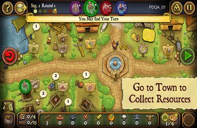 Gameplay screenshots of the Agricola for iPad, iPhone or iPod.