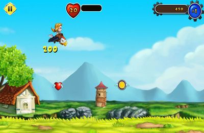 Gameplay screenshots of the Air Heroes for iPad, iPhone or iPod.