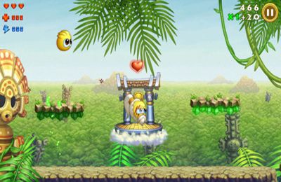 Gameplay screenshots of the Air Jump for iPad, iPhone or iPod.