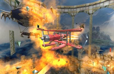 Gameplay screenshots of the Air Mail for iPad, iPhone or iPod.