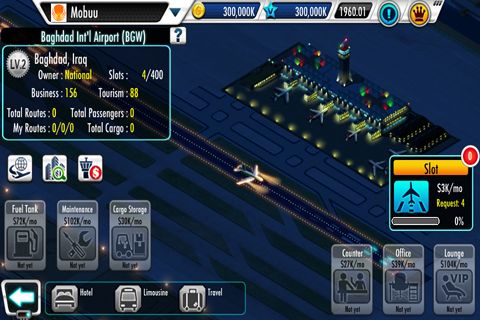 Gameplay screenshots of the Air tycoon 3 for iPad, iPhone or iPod.