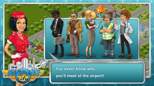 Gameplay screenshots of the Airport City for iPad, iPhone or iPod.