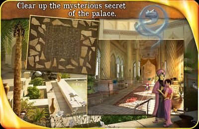Gameplay screenshots of the Aladin and the Enchanted Lamp for iPad, iPhone or iPod.