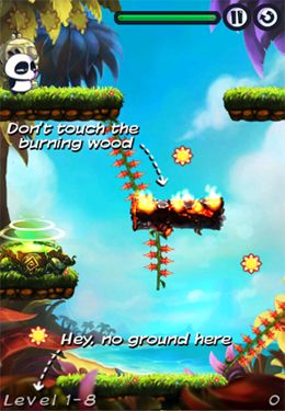 Gameplay screenshots of the AlexPanda HD for iPad, iPhone or iPod.
