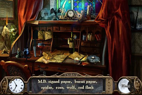 Gameplay screenshots of the Alicia Darkstone: The mysterious abduction. Deluxe for iPad, iPhone or iPod.