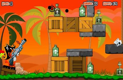 Gameplay screenshots of the Alien Bottle Buccaneer for iPad, iPhone or iPod.