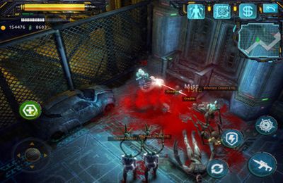 Gameplay screenshots of the Alien Zone for iPad, iPhone or iPod.