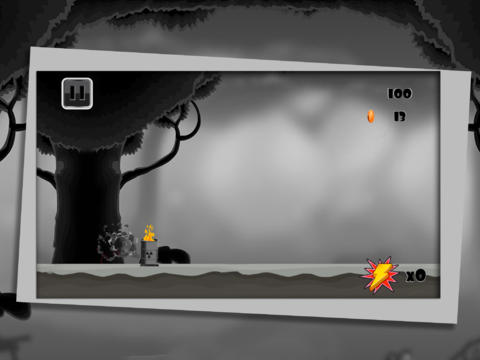 Gameplay screenshots of the Amazing Ninja Stickman for iPad, iPhone or iPod.