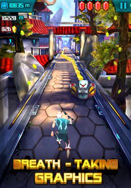 Gameplay screenshots of the Amazing Runner for iPad, iPhone or iPod.