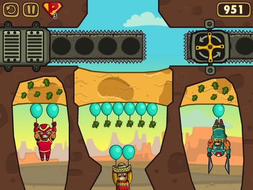 Gameplay screenshots of the Amigo Pancho for iPad, iPhone or iPod.