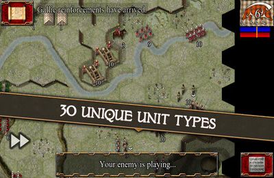 Gameplay screenshots of the Ancient Battle: Rome for iPad, iPhone or iPod.