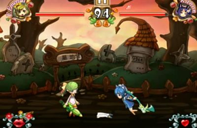 Gameplay screenshots of the Angel Fight HD for iPad, iPhone or iPod.