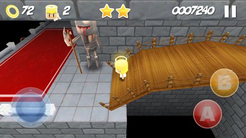 Gameplay screenshots of the Angel in danger for iPad, iPhone or iPod.