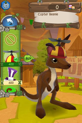 Gameplay screenshots of the Animal jam: Jump kangaroo for iPad, iPhone or iPod.