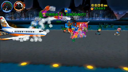 Gameplay screenshots of the Any landing for iPad, iPhone or iPod.