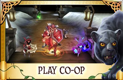 Gameplay screenshots of the Arcane Legends for iPad, iPhone or iPod.