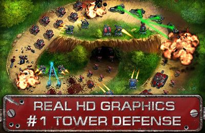 Gameplay screenshots of the Area 51 Defense Pro for iPad, iPhone or iPod.