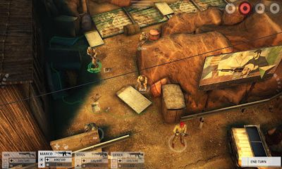 Gameplay screenshots of the Arma Tactics for iPad, iPhone or iPod.