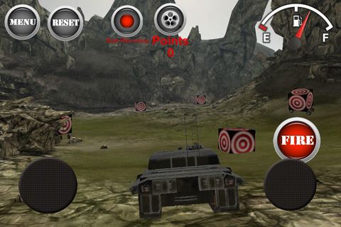 Gameplay screenshots of the Armored tank: Assault 2 for iPad, iPhone or iPod.