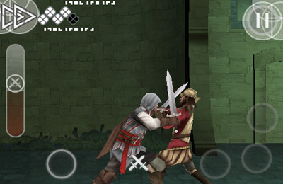 Gameplay screenshots of the Assassin’s Creed II Discovery for iPad, iPhone or iPod.