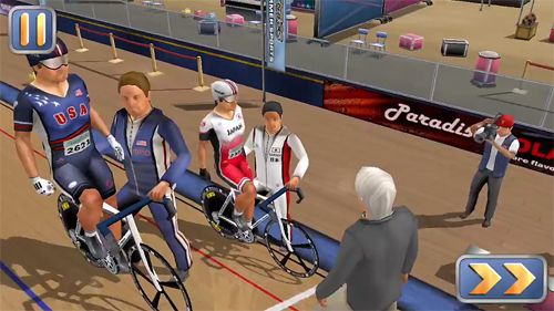 Gameplay screenshots of the Athletics 2: Summer sports for iPad, iPhone or iPod.